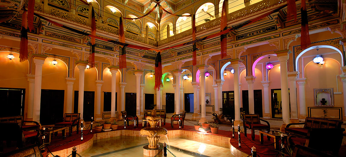 The Grand Haveli and Resort - Certified Heritage Property by the Ministry of tourism in Nawalgarh / India