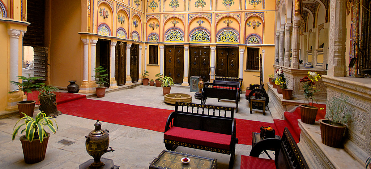 The Grand Haveli and Resort - Heritage hotel in Shekhawati region, Luxury Hotel in Nawalgarh, Heritage Presidential Suite Booking in Nawalgarh